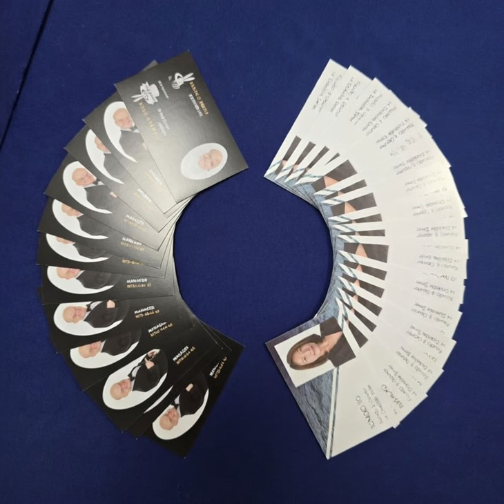 นามบัตรปลอม บัตรโทรศัพท์ และบัตรติดต่อ